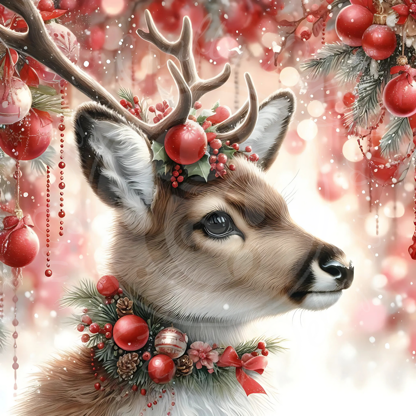 5 Christmas Fawn