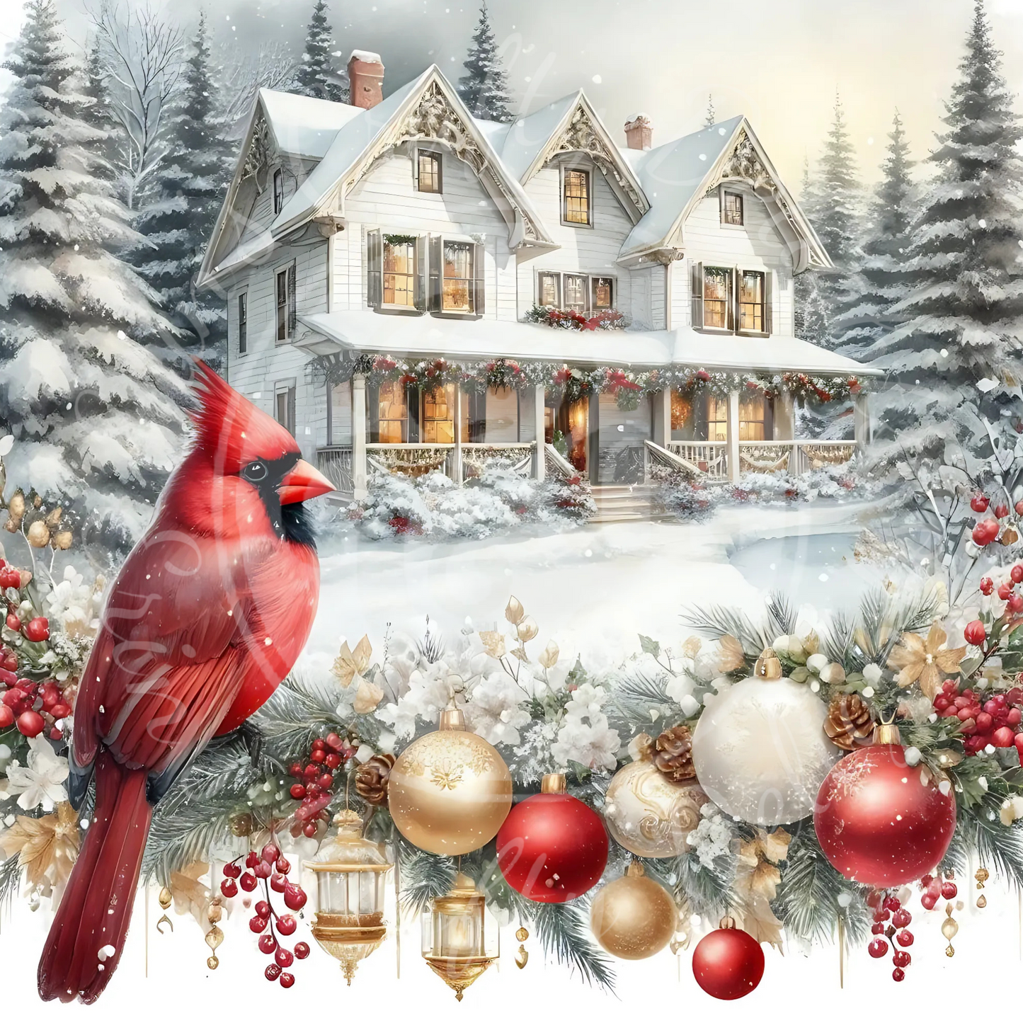 6 Christmas Farmhouse