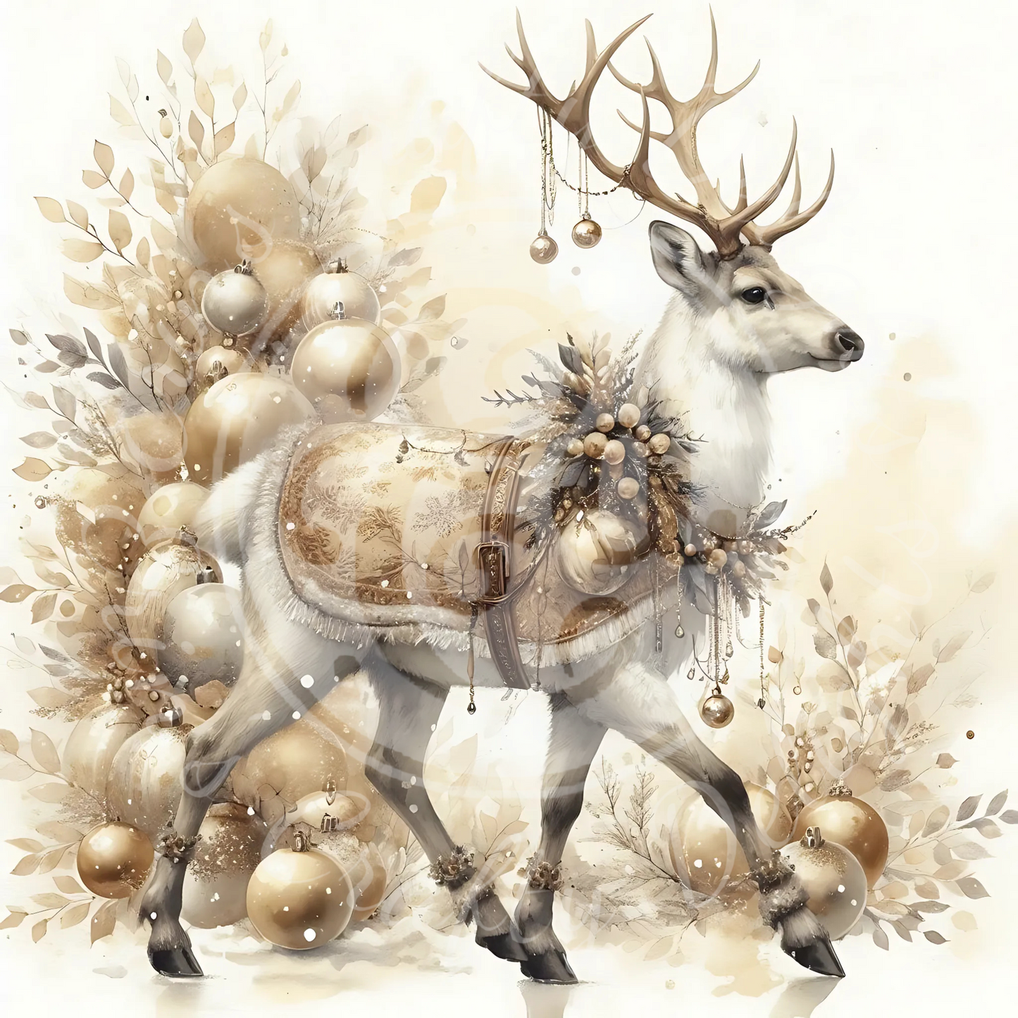 9 Neutral Reindeer