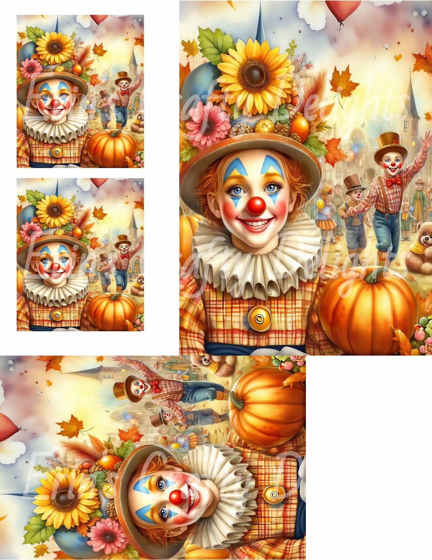 1 Fall Clown