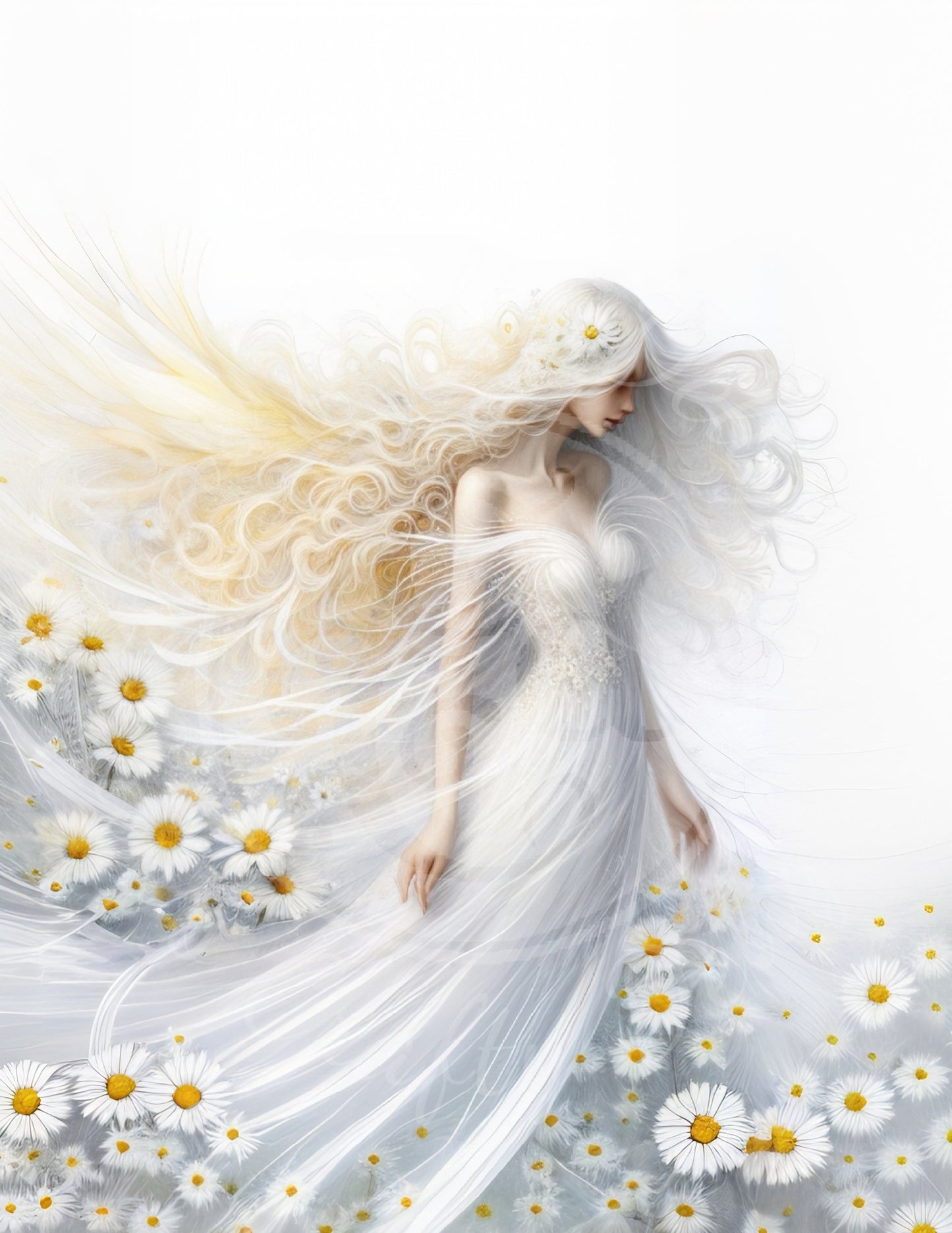 11 VMS Daisy Angel Mix Size Printable Set