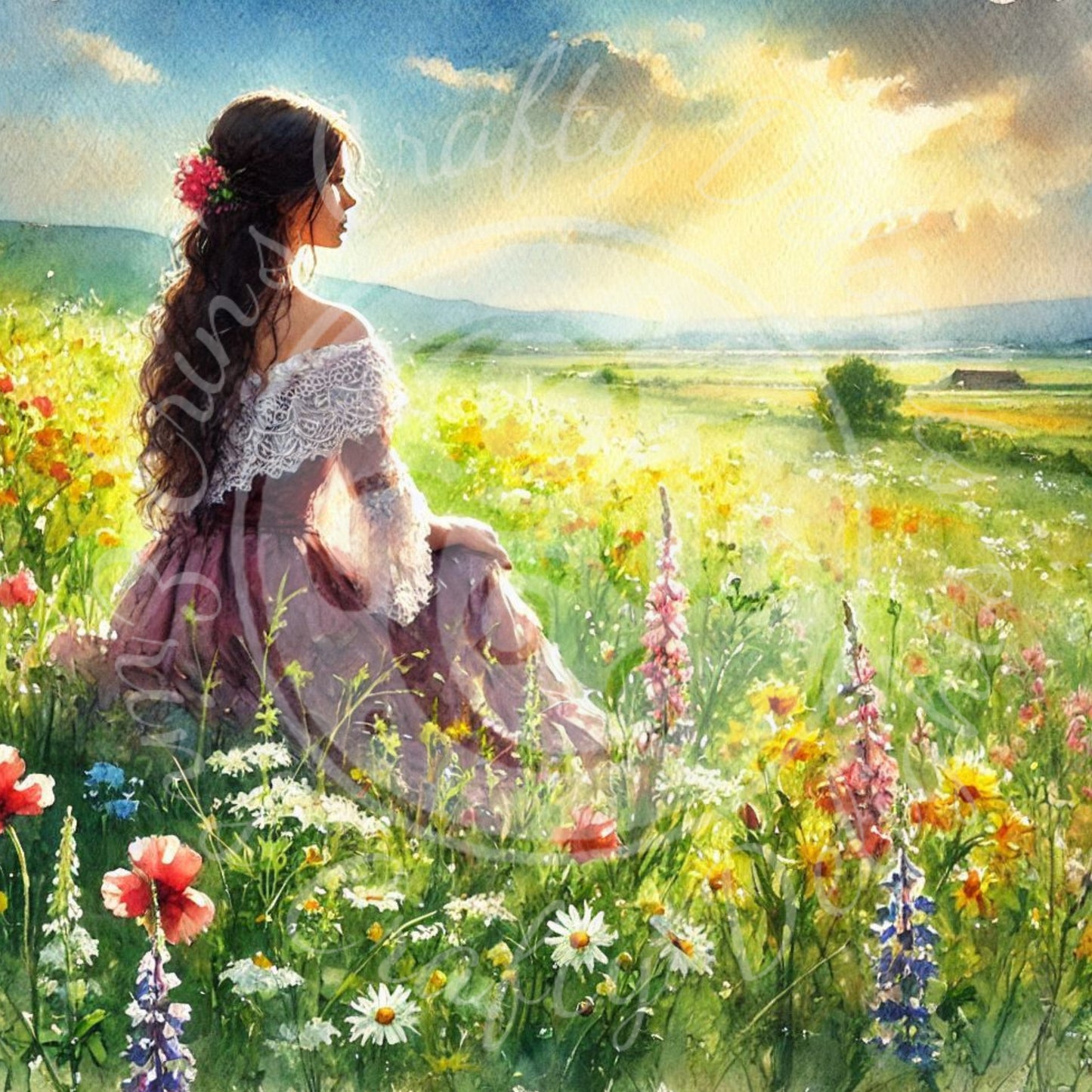 15 Spring Prairie Girl