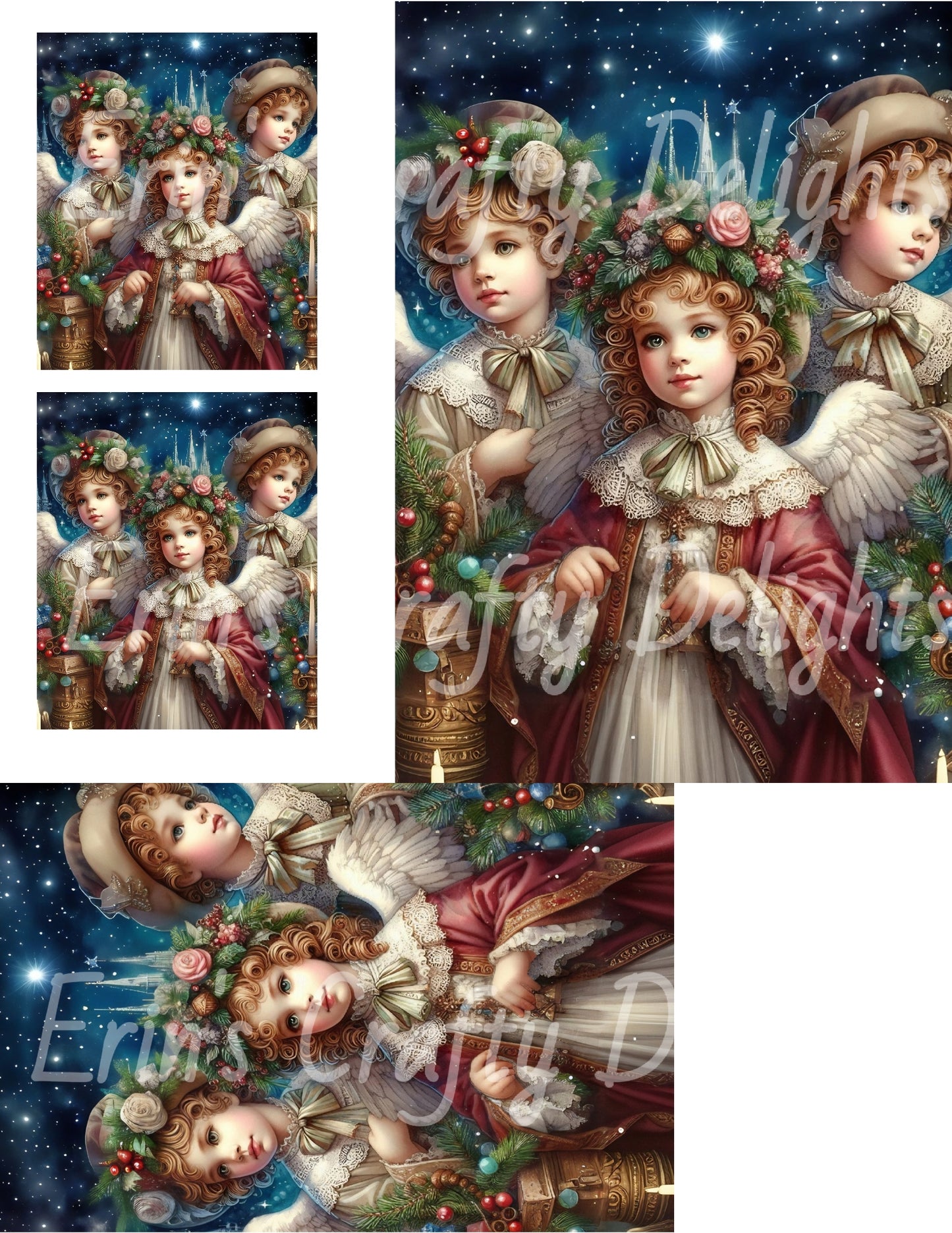 1 Victorian Angel Children