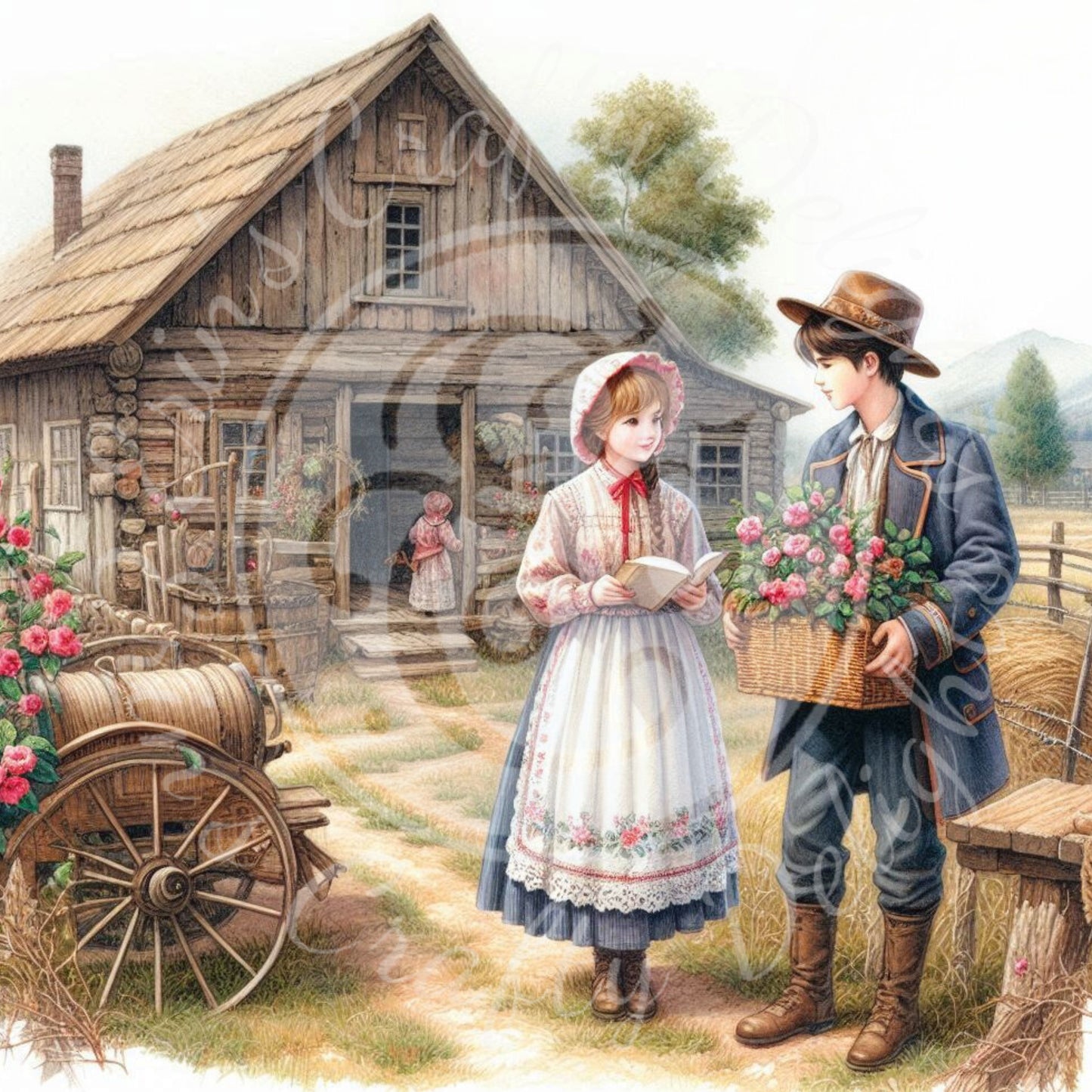1 Valentine's Day Farm Kids