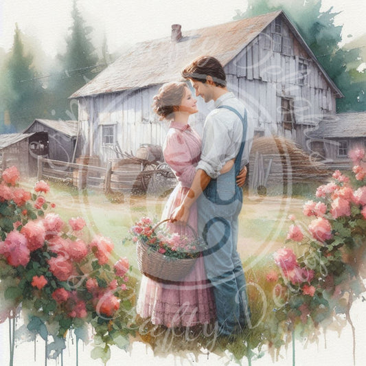 21 Farm Couple in Love