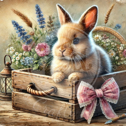 2 Bunny in a Crate