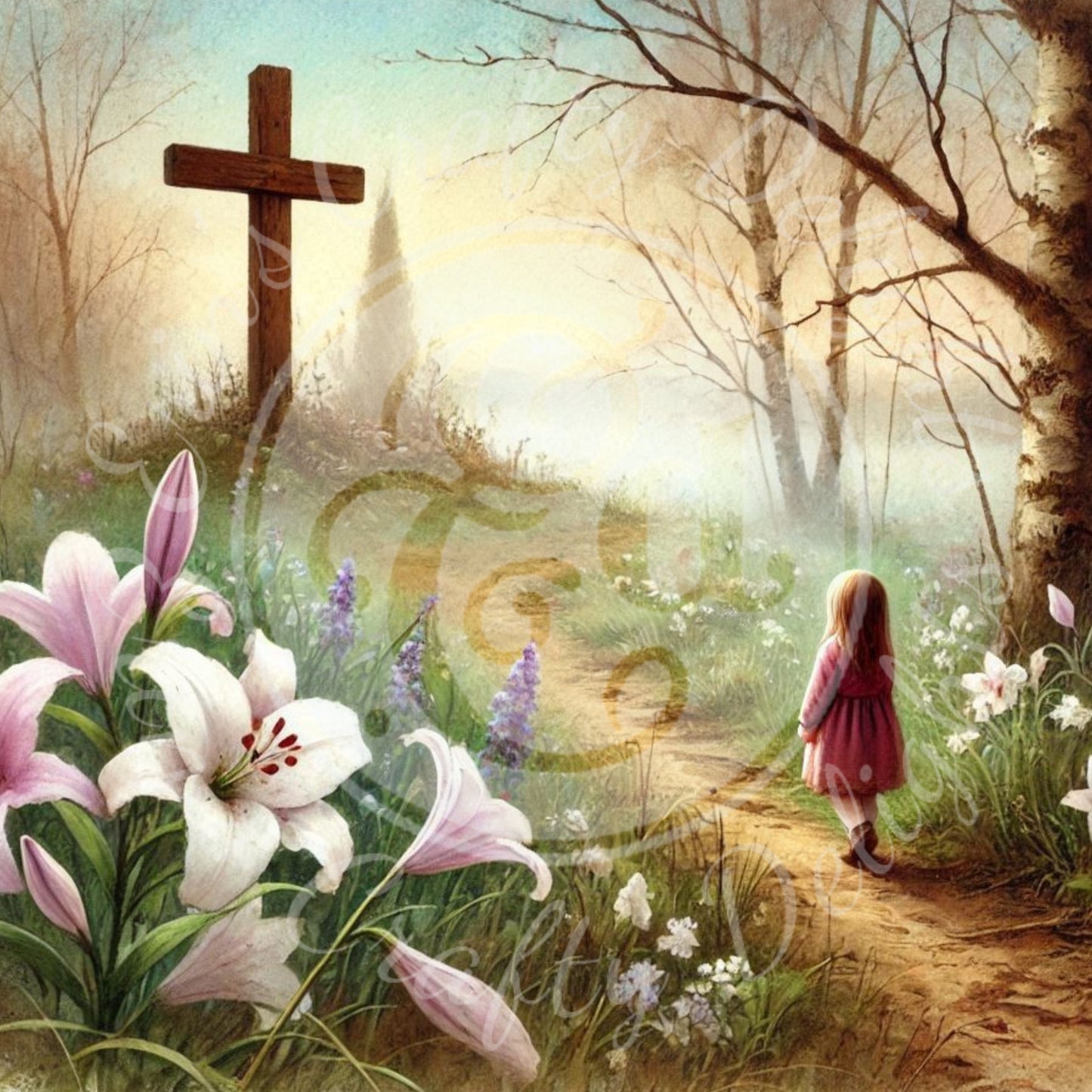 2 Girl and Cross