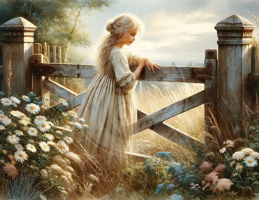 2H By the Garden Gate 8x10" Printable