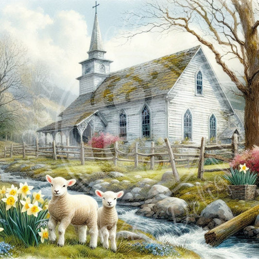 2 Spring Lamb and Church
