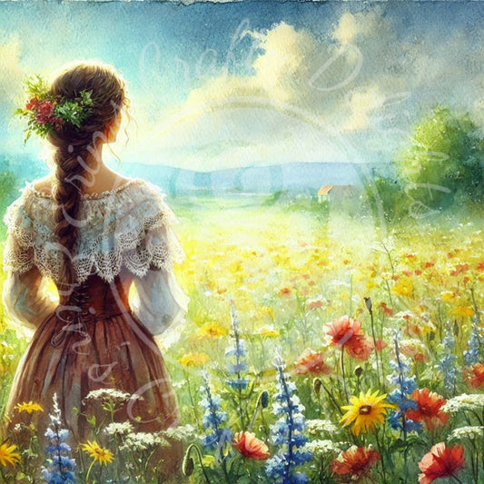 2 Spring Prairie Girl