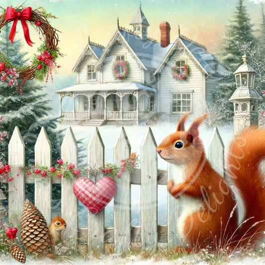 2 Valentine Squirrel