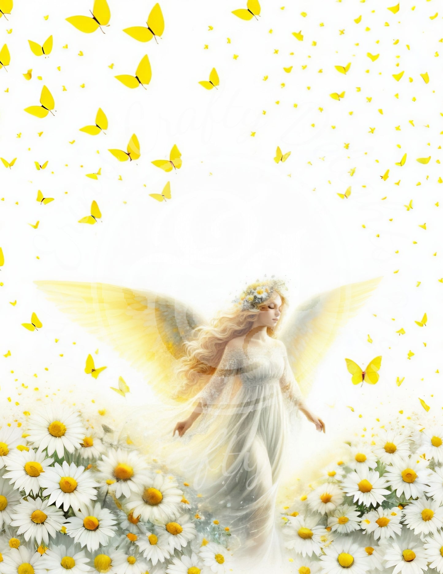2 VMS Daisy Angel Mix Size Printable Set