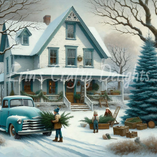3 Winter Scene