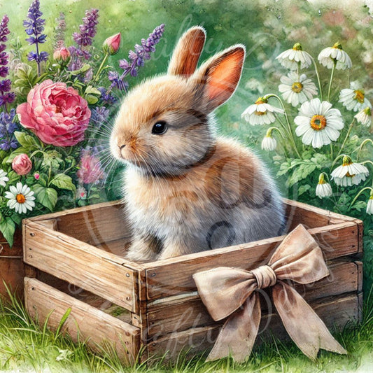 3 Bunny in a Crate