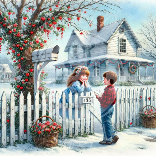 3 Couple of Kids in Love and Love Letters