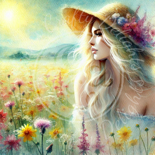 3 Spring Prairie Girl