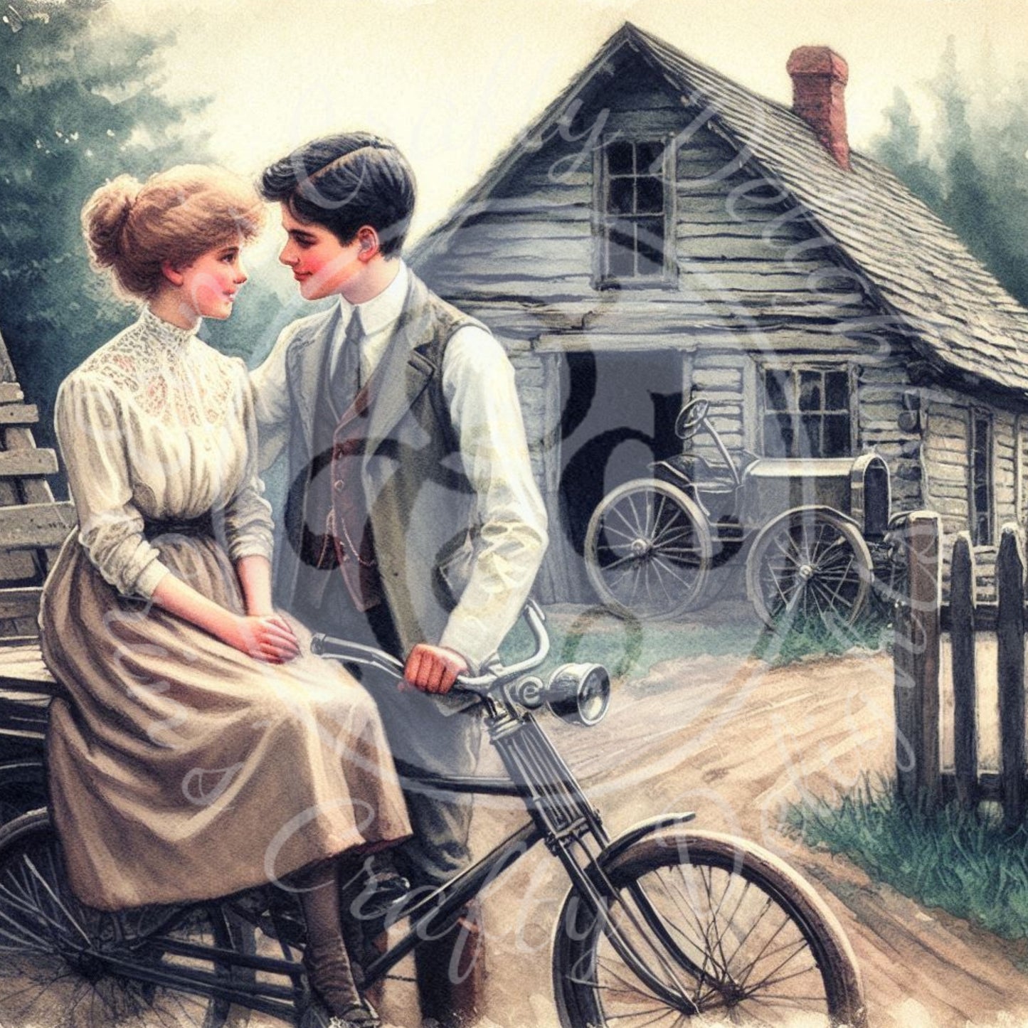 3 Valentine's Day Farm Kids