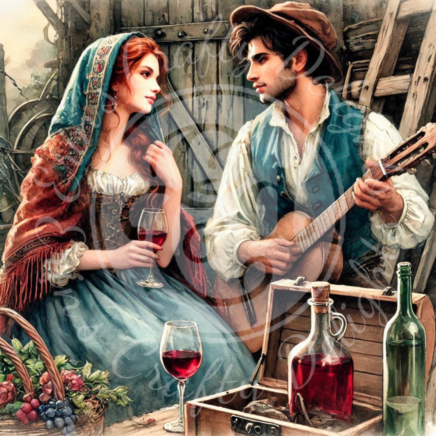 4 Farm Couple in Love