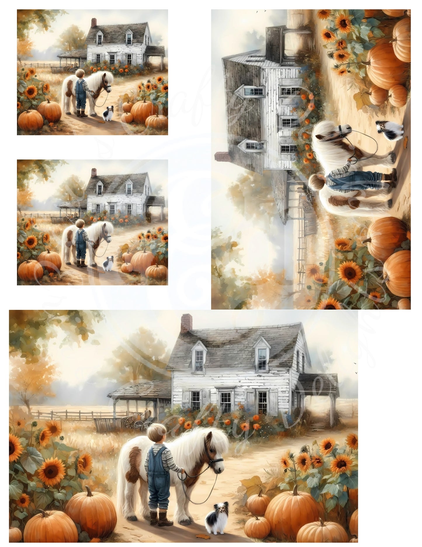 5H Fall Boy & His Pony Printable Set