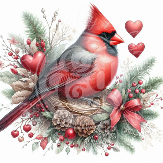 7 Valentine Cardinals