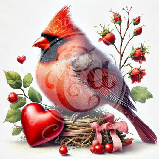 9 Valentine Cardinals