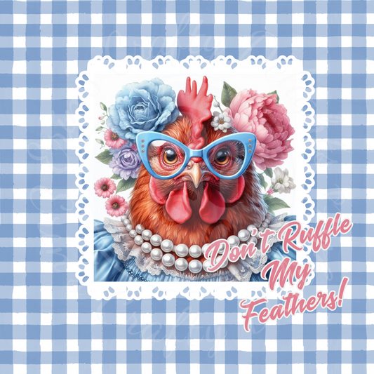 Don't Ruffle My Feathers! Printable Set