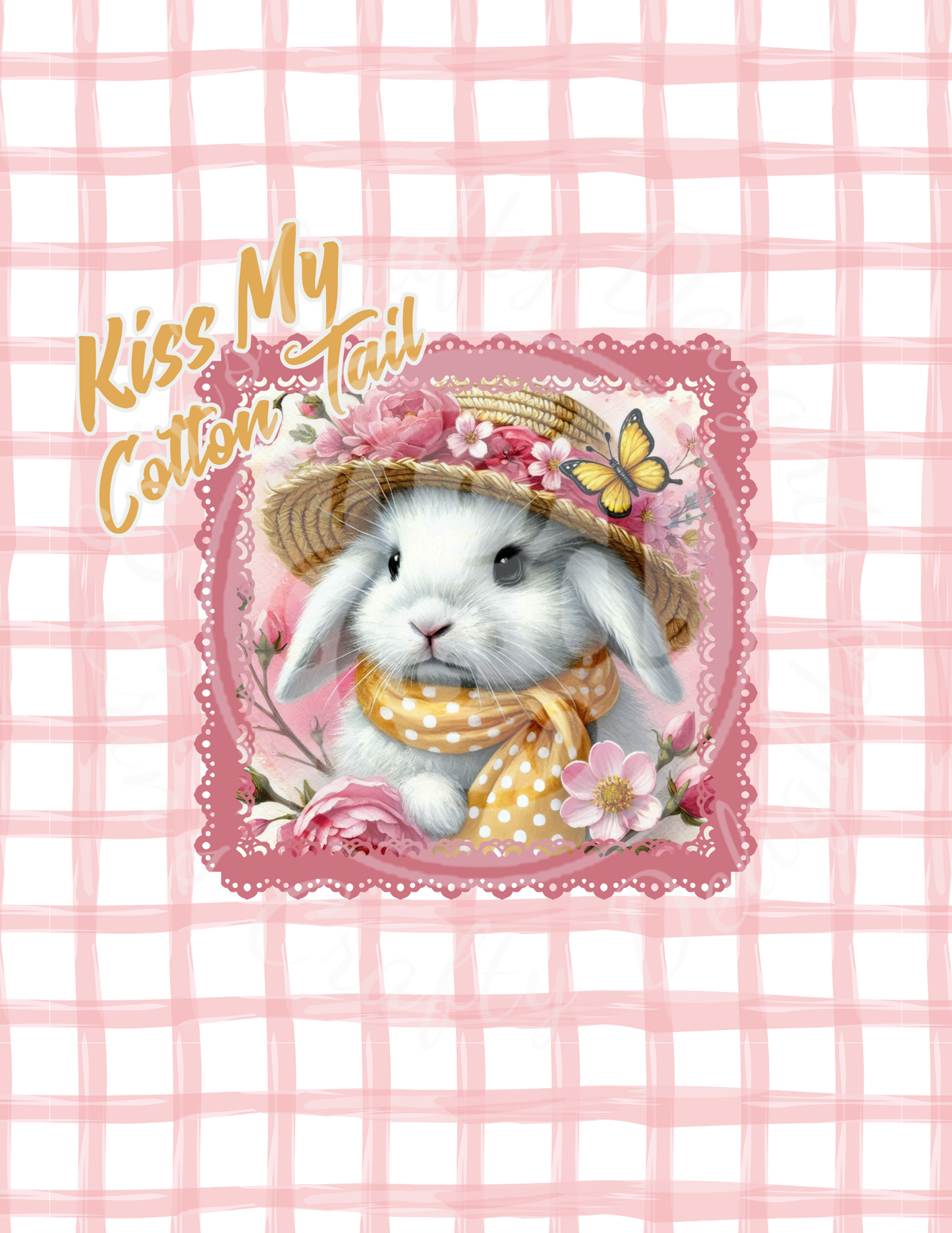 Kiss My Cotton Tail! Printable Set