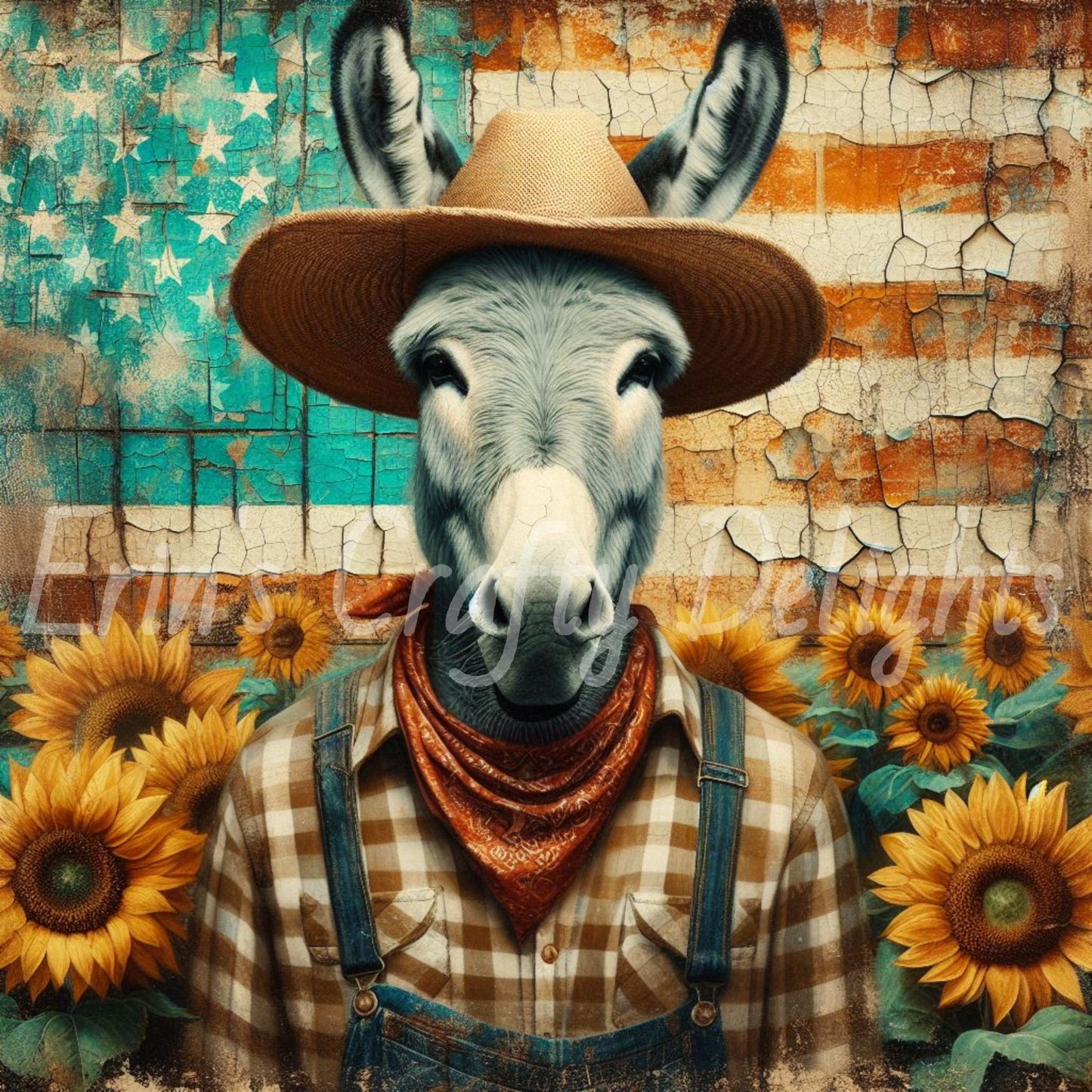 American Farmer Donkey Set