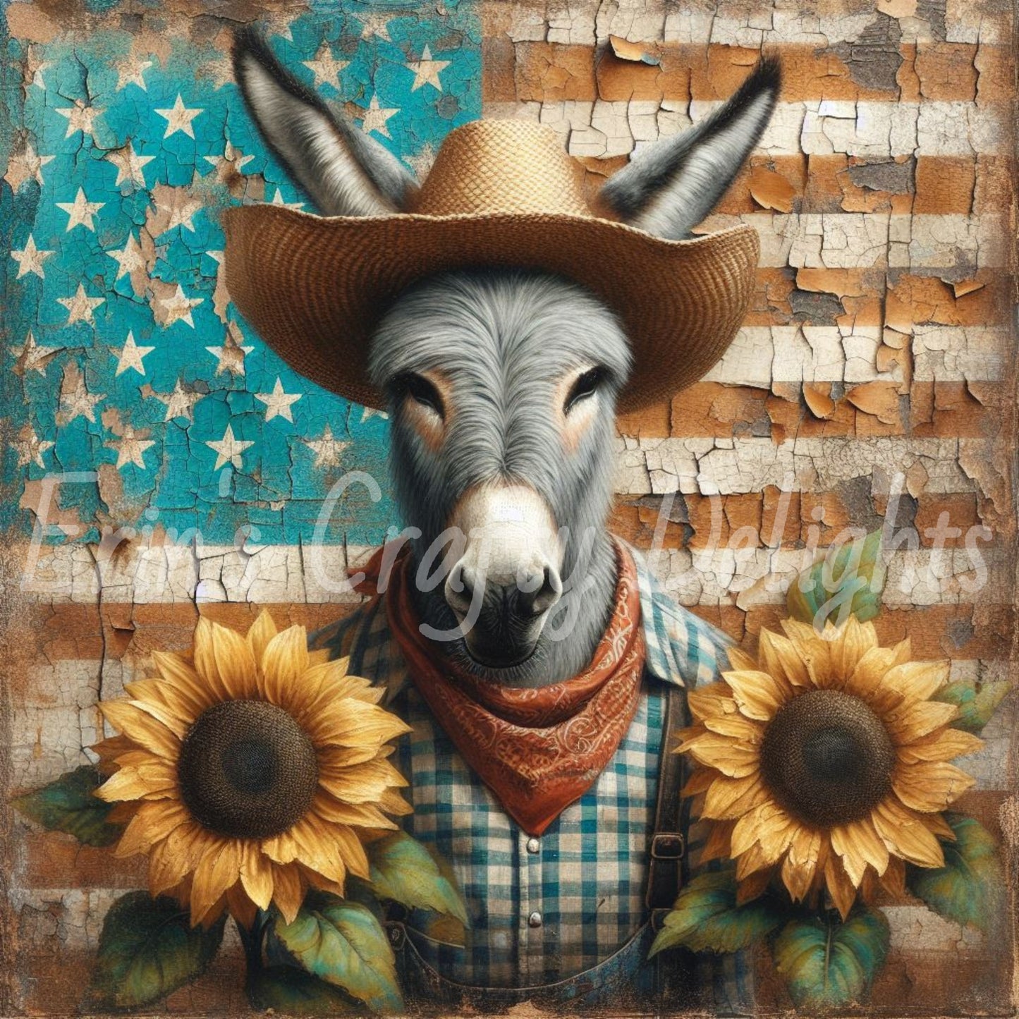 American Farmer Donkey Set