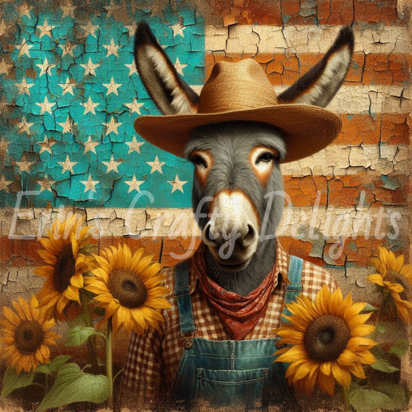 American Farmer Donkey Set