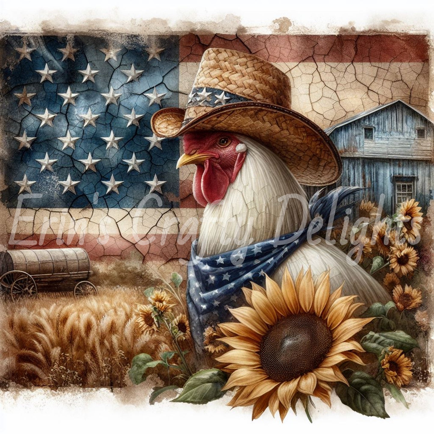 American Farmer Rooster 4