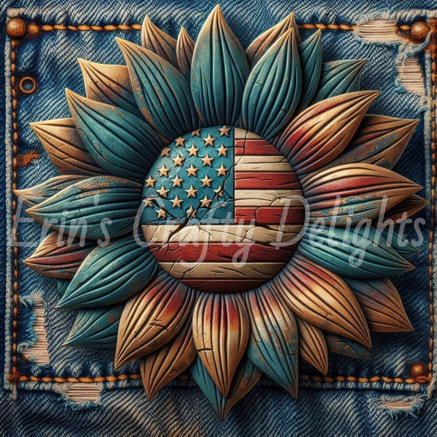 American Sunflower Set 2