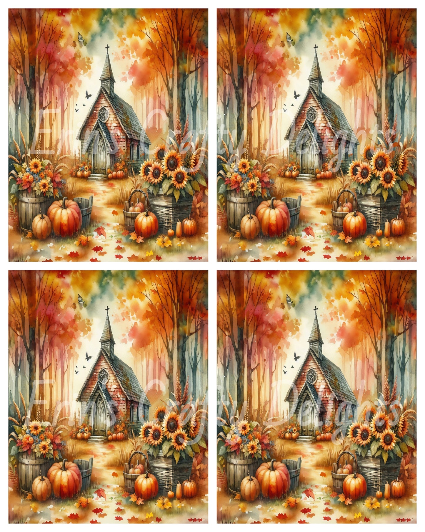Autumn Church 5