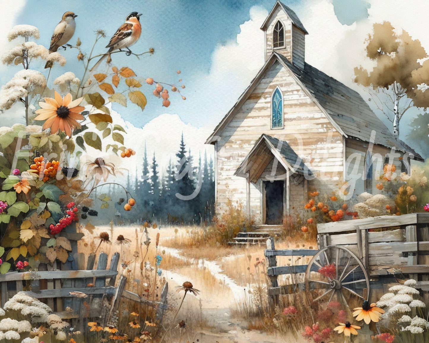Abandoned Summer Church 3