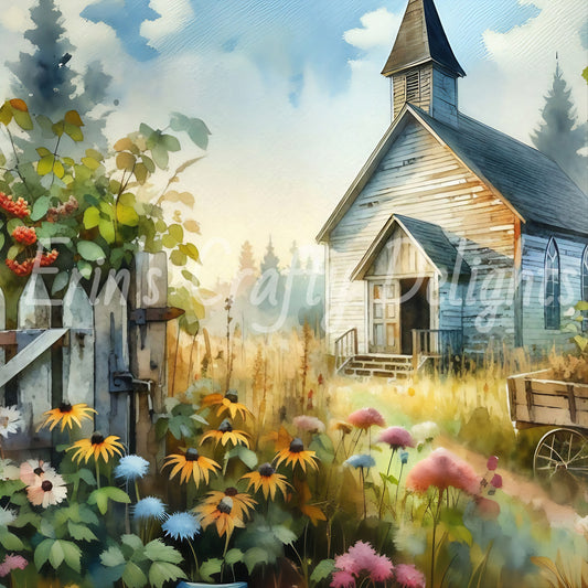 Abandoned Summer Church 5