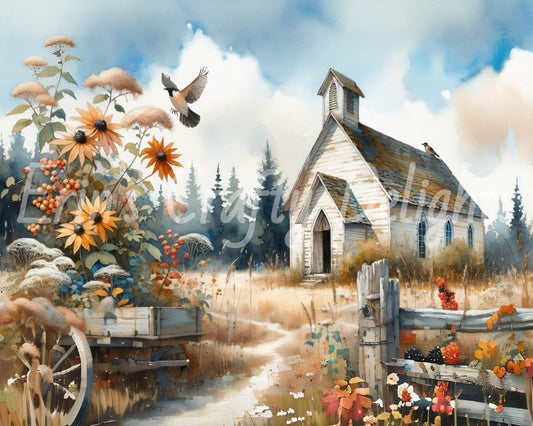 Abandoned Summer Church 7