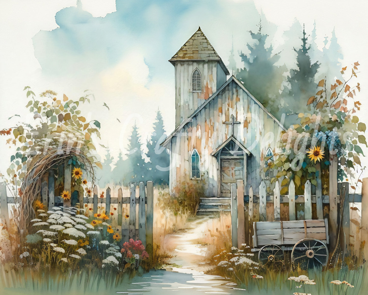 Abandoned Summer Church 9