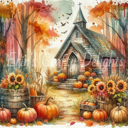 Autumn Church 7