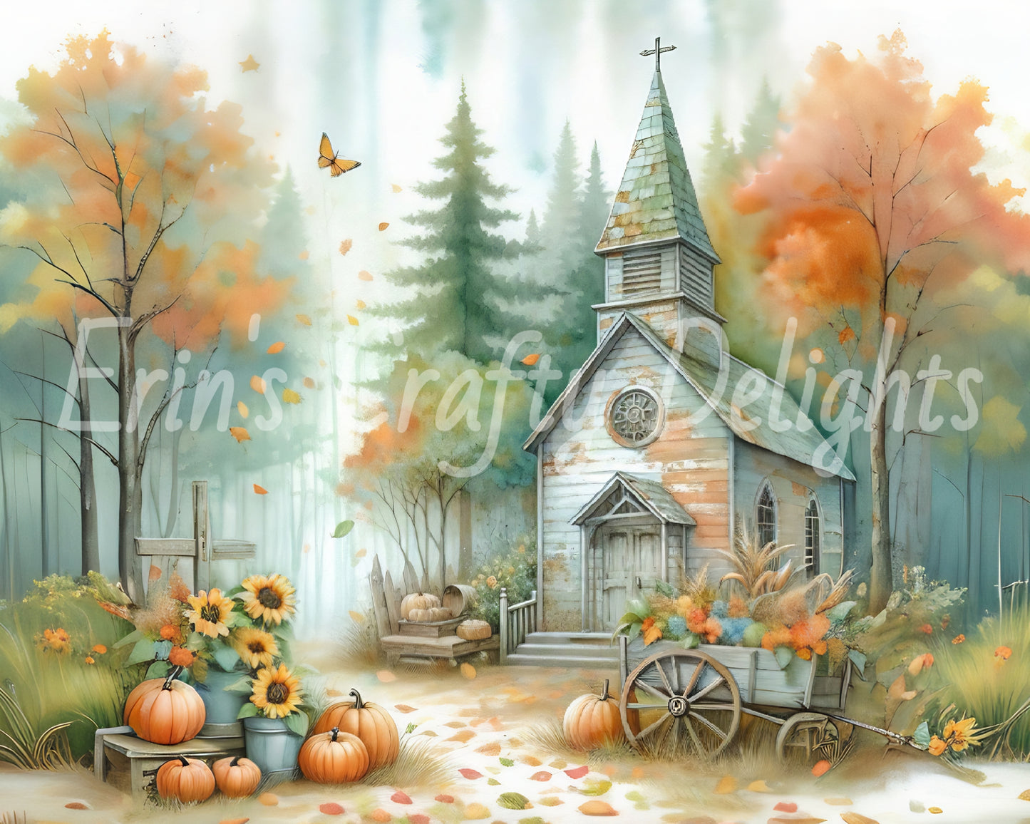Autumn Church 10