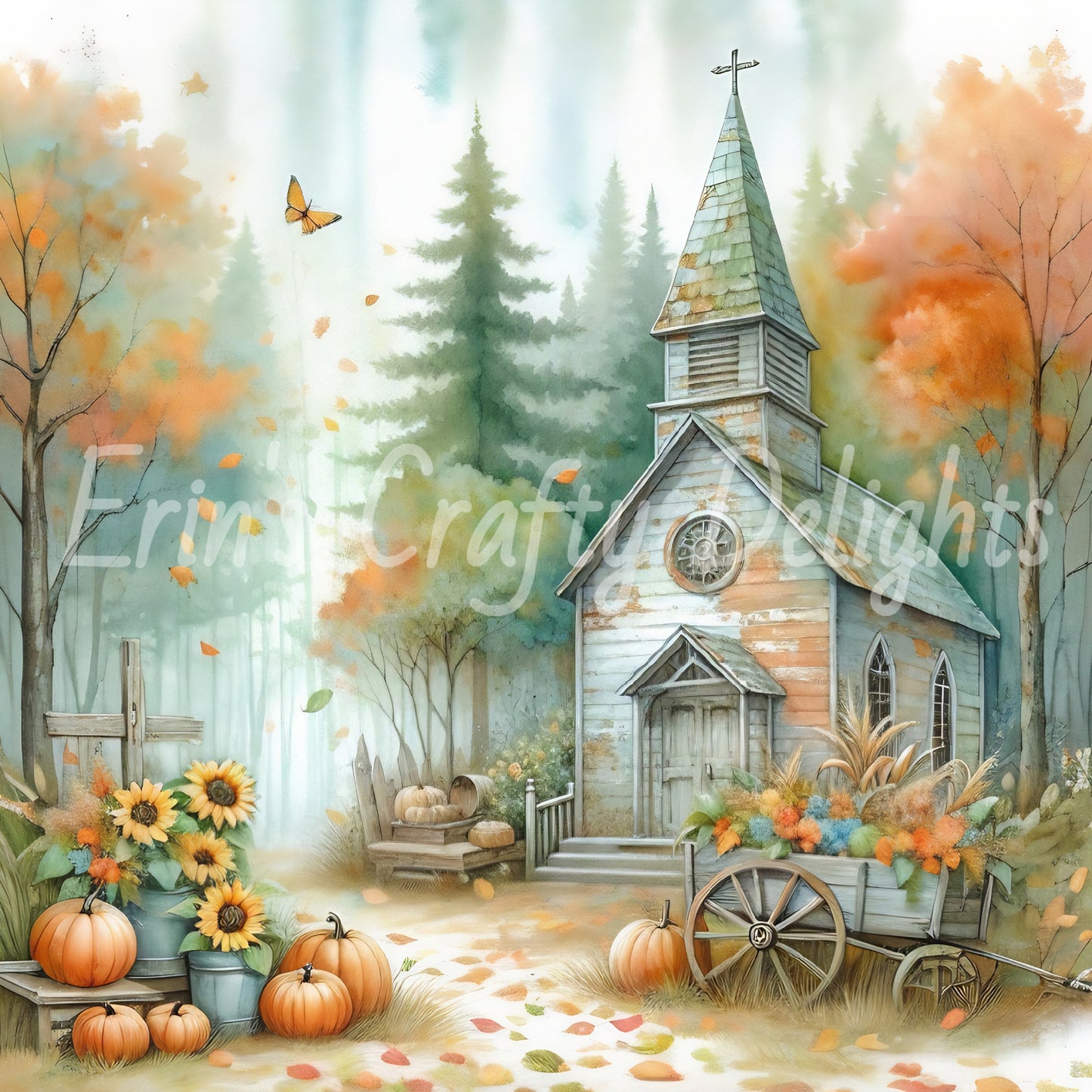 Autumn Church 10