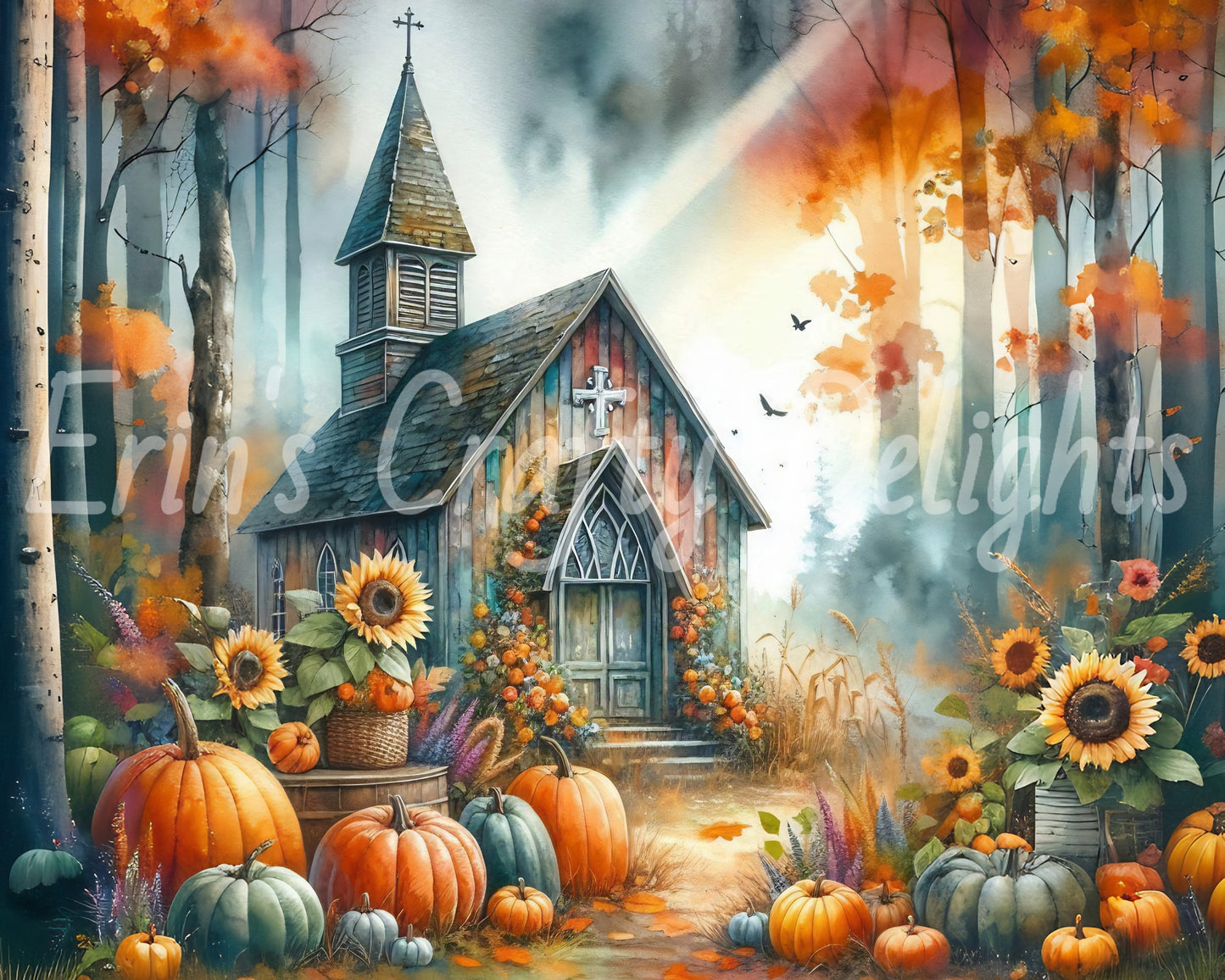 Autumn Church 1
