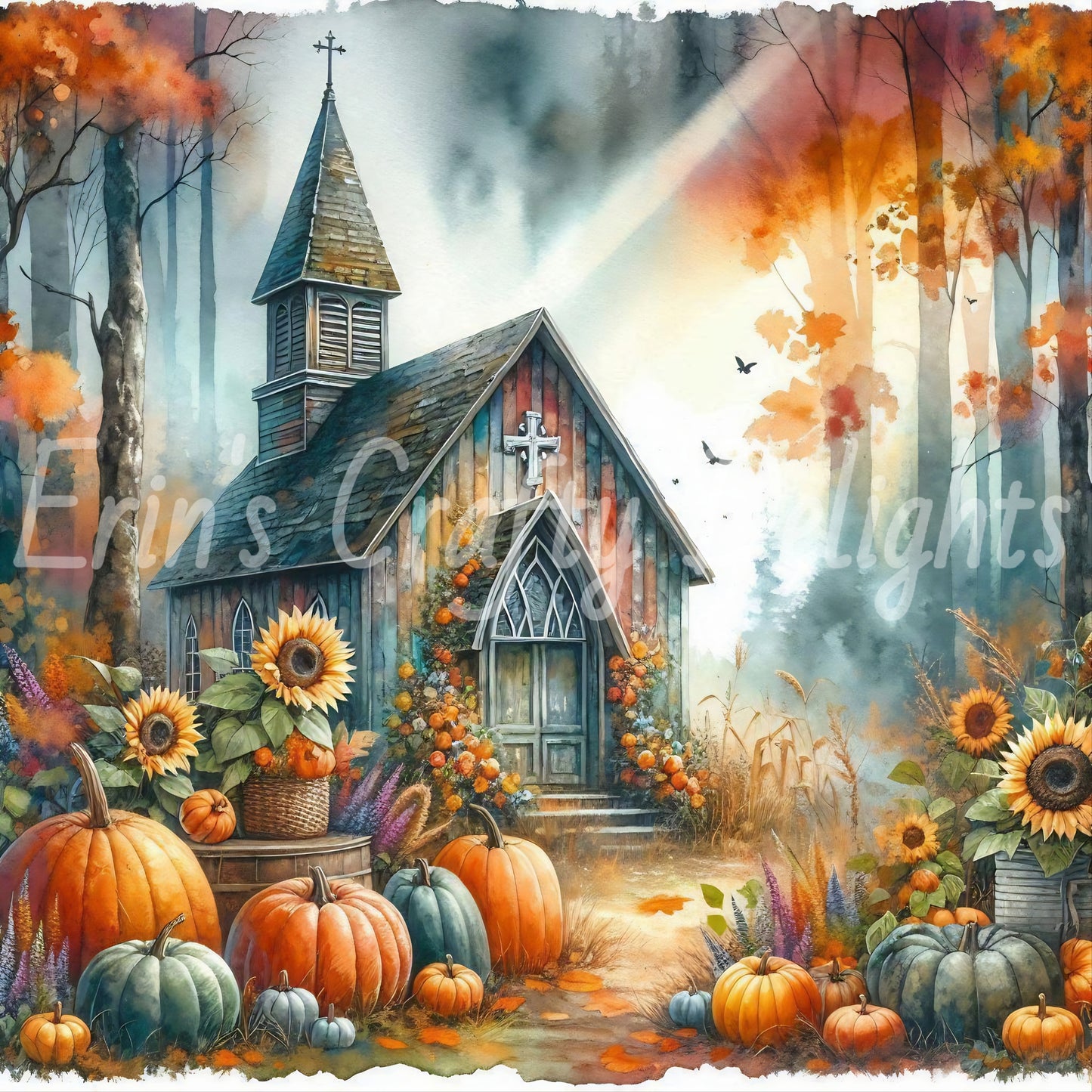 Autumn Church 1