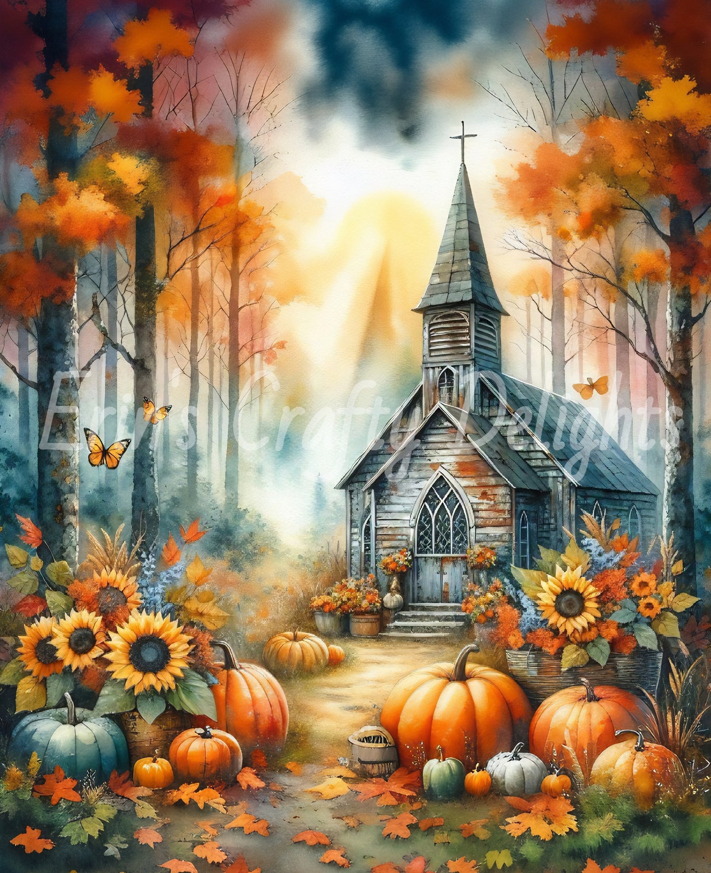 Autumn Church 4