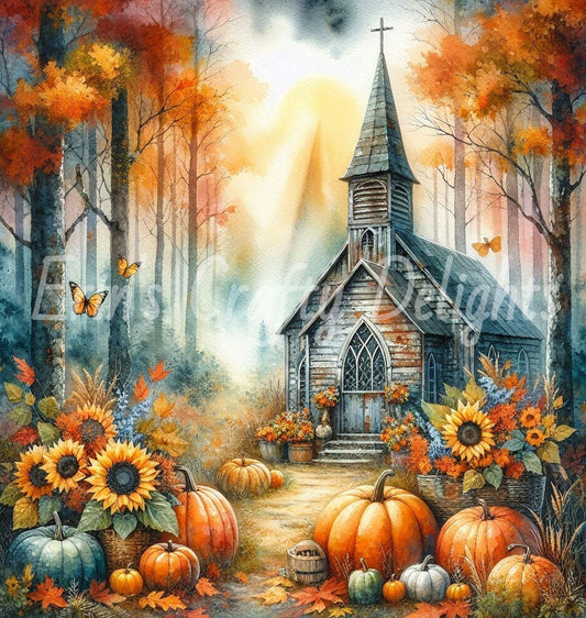 Autumn Church 4