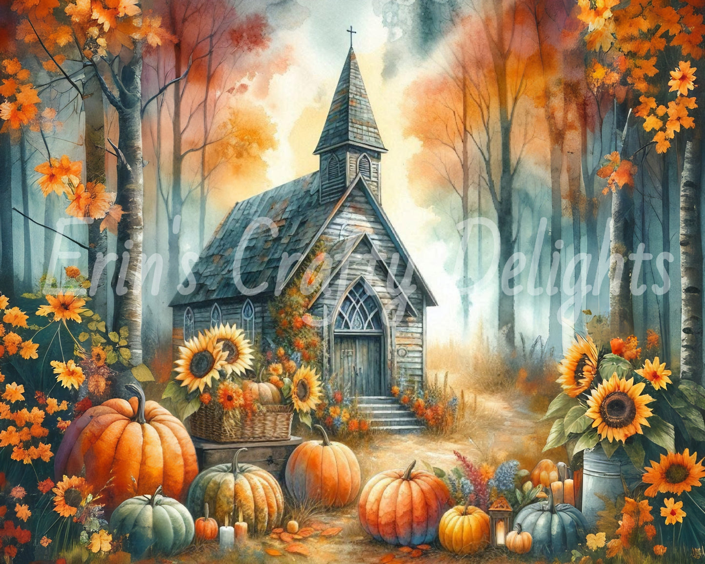 Autumn Church 6