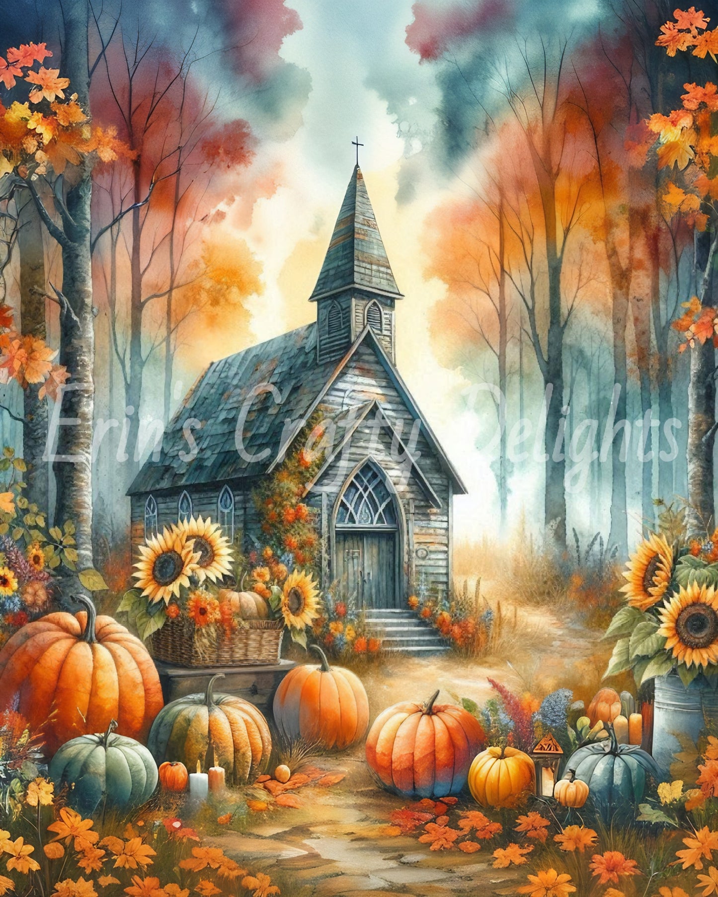 Autumn Church 6