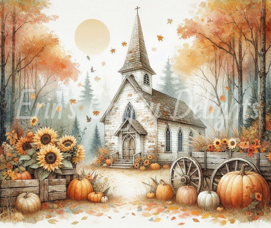 Autumn Church 8