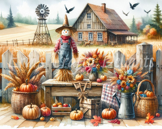 Autumn Decorative Scene 2