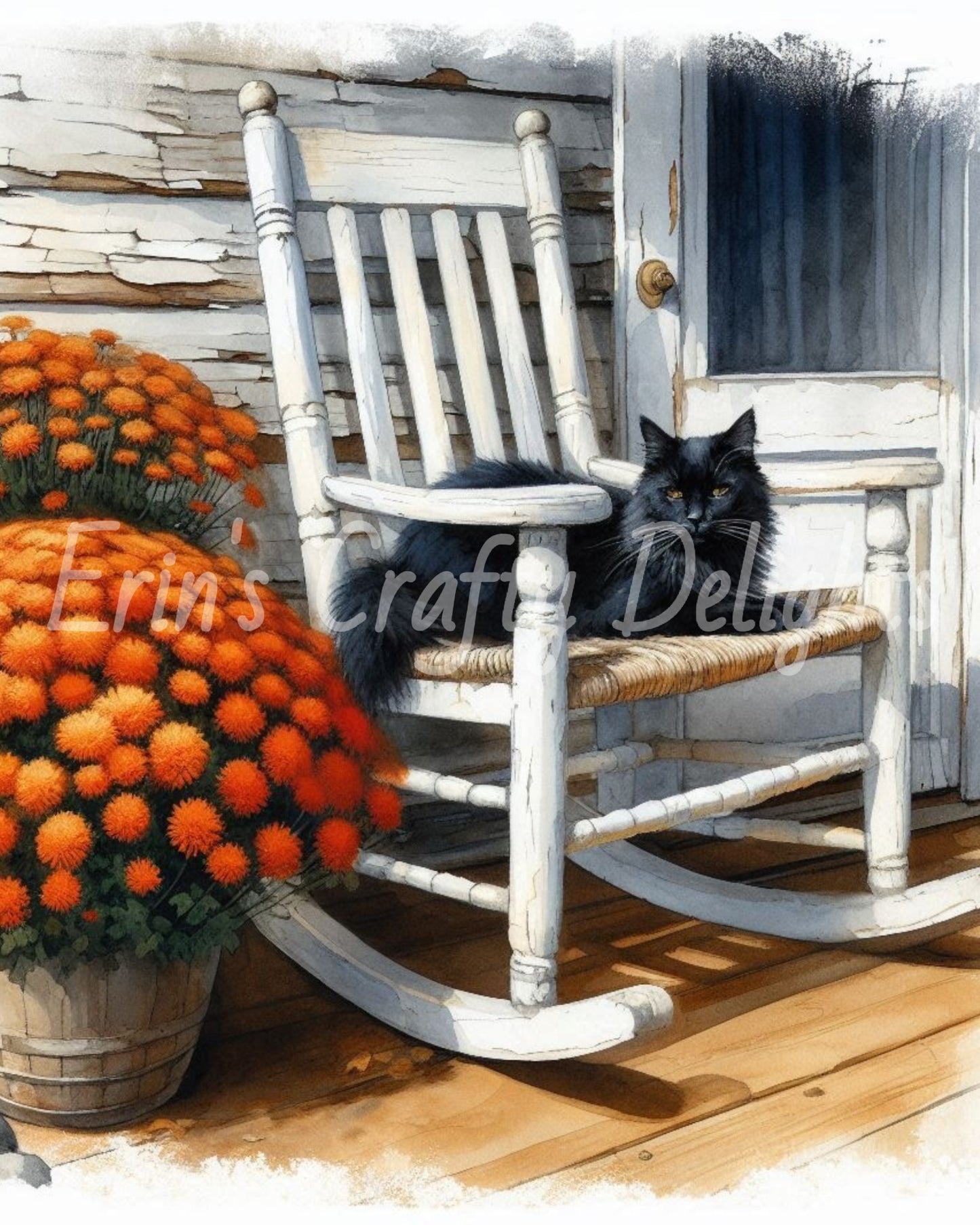 Autumn Farmhouse Front Door 3