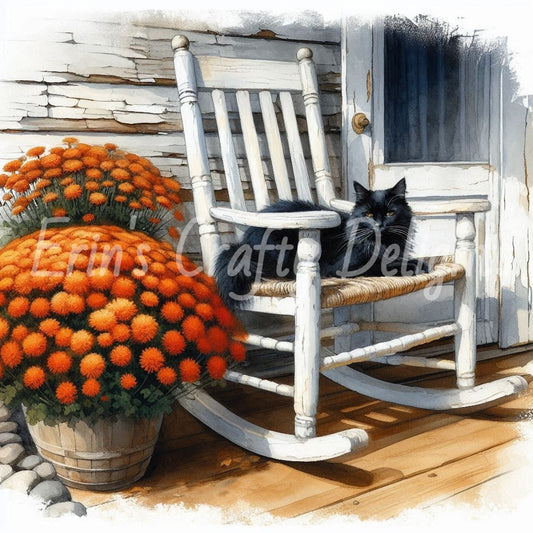 Autumn Farmhouse Front Door 3